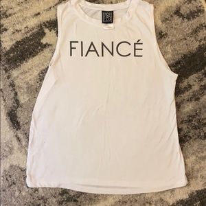 Fiancé tank top